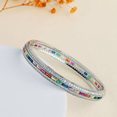 Vibgyor Multi Kada-Silver